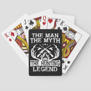 Der Mann der Mythos der Jagdlegende - Lager Spielkarten