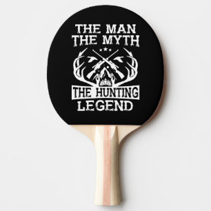 Der Mann der Mythos der Jagdlegende - Lager Tischtennis Schläger