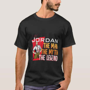 Der Mann der Mythos der Legende Jordan T-Shirt