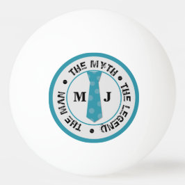 Der Mann, der Mythos der Legende personalisierte N Tischtennisball