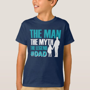 Der Mann, der Mythos der Legende #Vater Boys' T-Shirt