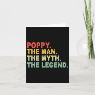 Der Mann Der Mythos Der Legende Vatertag Geschenk Karte