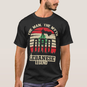 Der Mann der Mythos der libanesischen Legende Vate T-Shirt