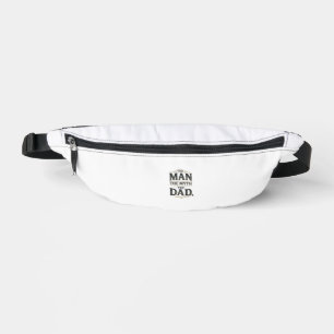 Der Mann Der Mythos Der Papa Vintage-Typografie-Sh Bauchtasche