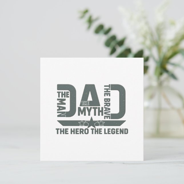 Der Mann, der Mythos, der Tapfere, der Held, die L (Stehend Vorderseite)