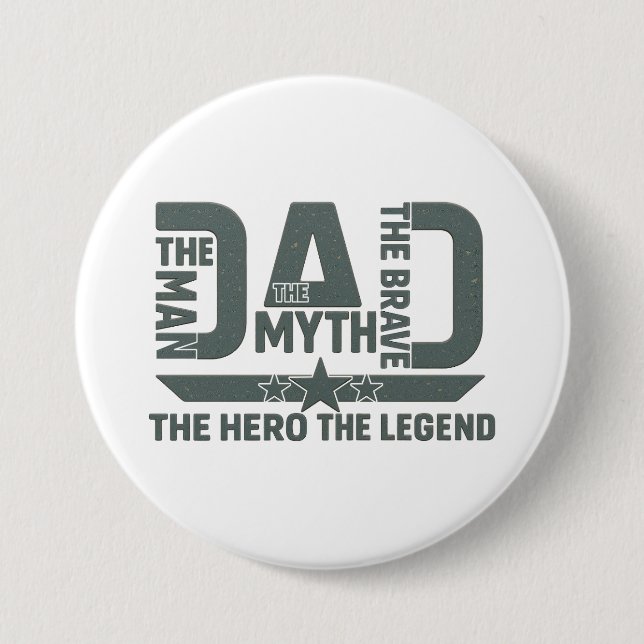 Der Mann, der Mythos, der Tapfere, der Held, die L Button (Vorderseite)