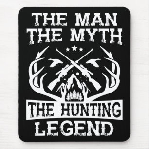 Der Mann, der Mythos, die Jagdlegende - Lager Mousepad