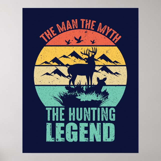 Der Mann - der Mythos - die Jagdlegende Poster (Vorne)