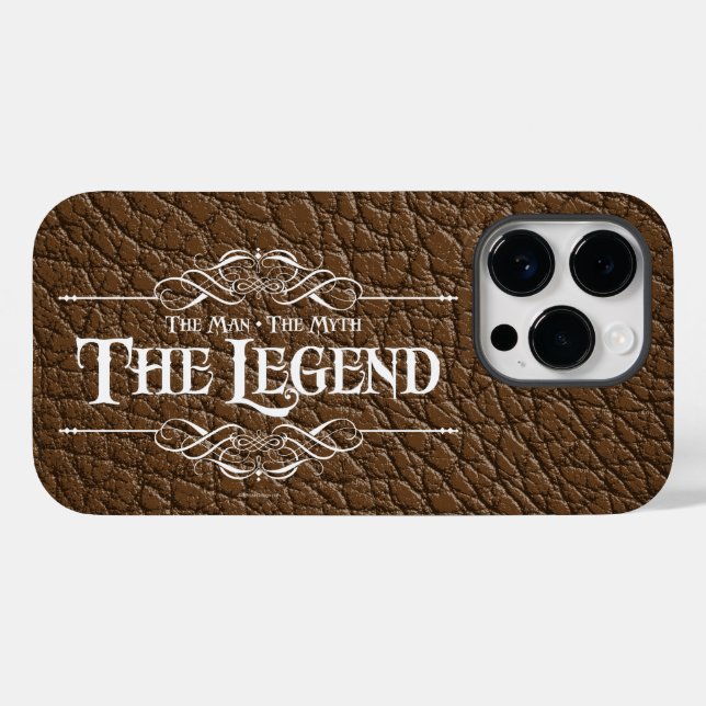 Der Mann, der Mythos, die legendäre Case-Mate iPho iPhone Hülle (Rückseite (Horizontal))