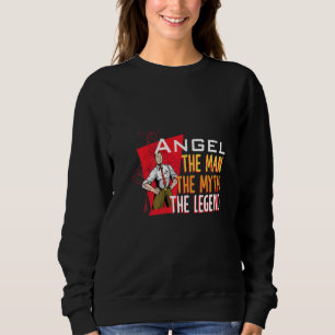 Der Mann der Mythos die Legende Angel Premium Sweatshirt