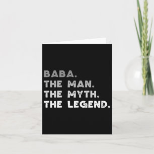 Der Mann, der Mythos, die Legende Cool Karte