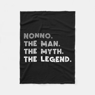 Der Mann Der Mythos Die Legende Cool Nonno Fleecedecke