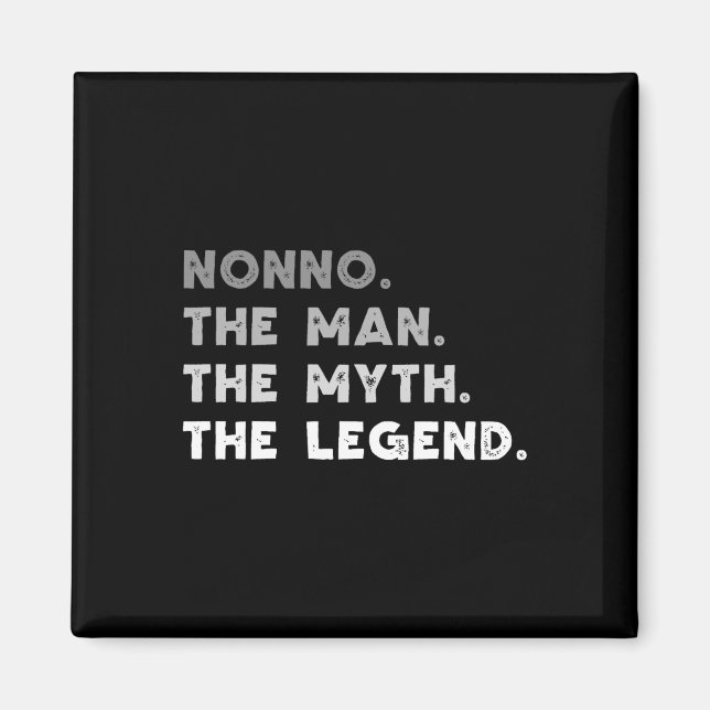 Der Mann, der Mythos, die Legende Coolen Nonno Magnet (Vorne)