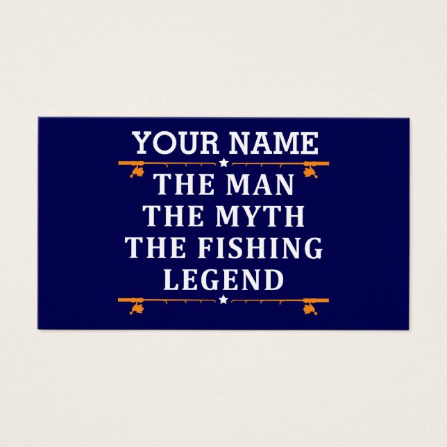 Der Mann, der Mythos, die Legende des Fischens per (Vorderseite)