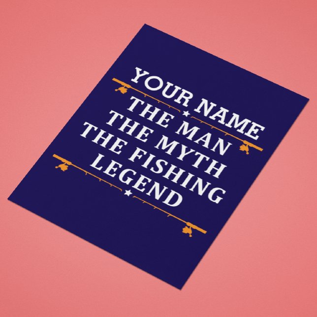 Der Mann, der Mythos, die Legende des Fischens per Briefpapier (Von Creator hochgeladen)