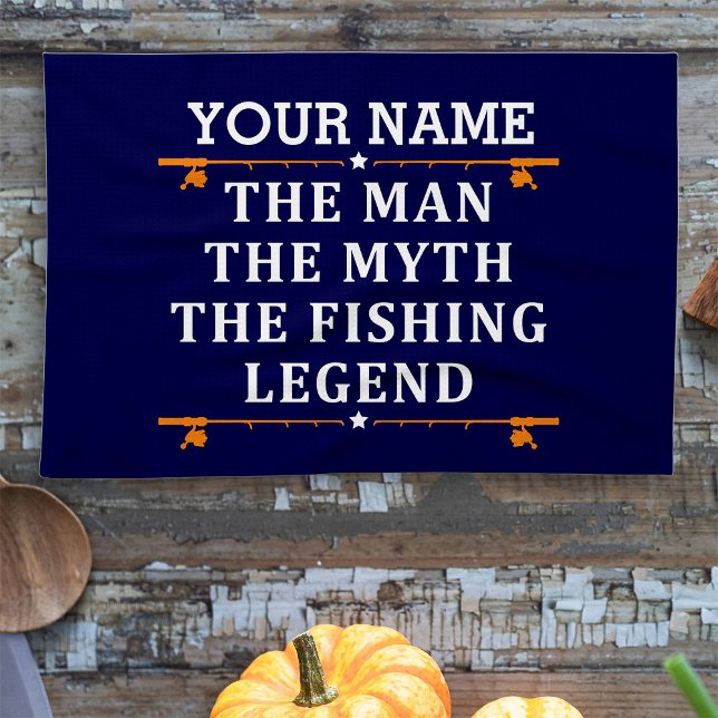 Der Mann, der Mythos, die Legende des Fischens per Geschirrtuch (Von Creator hochgeladen)