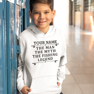 Der Mann, der Mythos, die Legende des Fischens per Hoodie