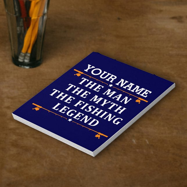 Der Mann, der Mythos, die Legende des Fischens per Notizblock (Von Creator hochgeladen)