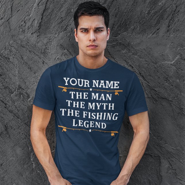 Der Mann, der Mythos, die Legende des Fischens per T-Shirt (Von Creator hochgeladen)