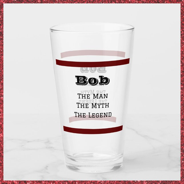 Der Mann, der Mythos, die Legende Glas (Von Creator hochgeladen)