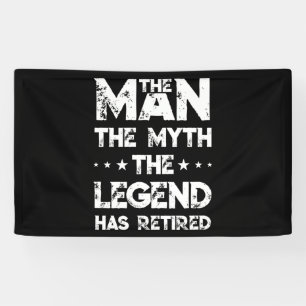 Der Mann, der Mythos, die Legende, hat das Ruhesta Banner