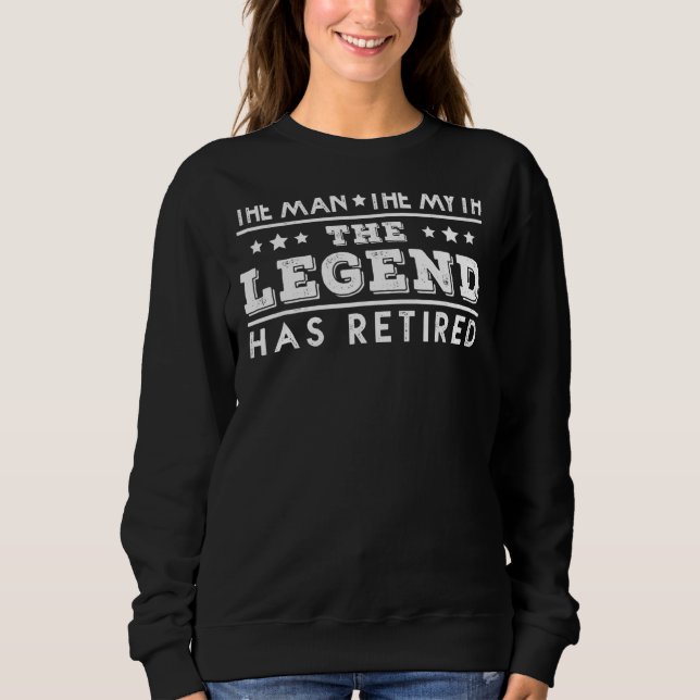 Der Mann, der Mythos, die Legende, hat das Ruhesta Sweatshirt (Vorderseite)