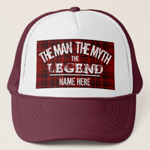 DER MANN DER MYTHOS DIE LEGENDE INDIVIDUELL KARRIE TRUCKERKAPPE