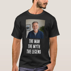 Der Mann Der Mythos Die Legende Individuelles Foto T-Shirt