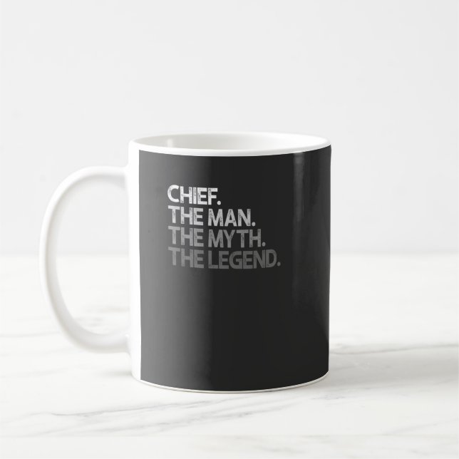 Der Mann, der Mythos, die Legende Kaffeetasse (Links)
