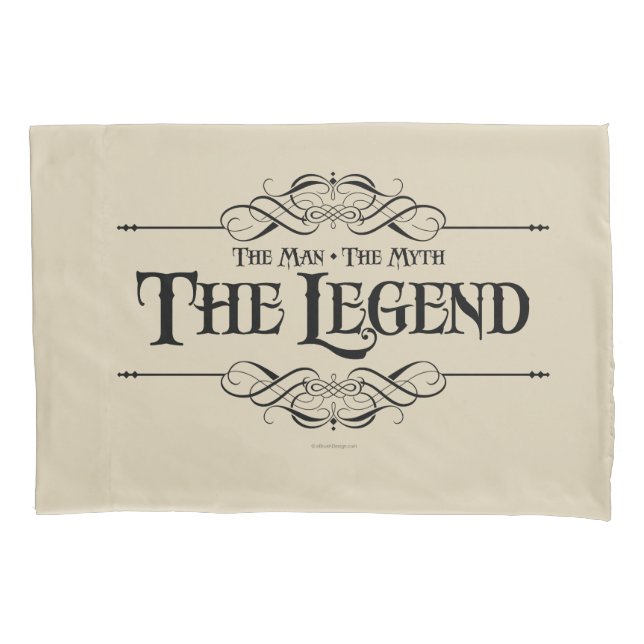 Der Mann, der Mythos, die Legende Kissenbezug (Vorderseite)