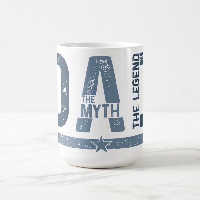 Der Mann Der Mythos Die Legende Papa Kaffeetasse (Mittel)
