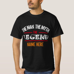 DER MANN DER MYTHOS DIE LEGENDE PERSONALISIERTES T T-Shirt
