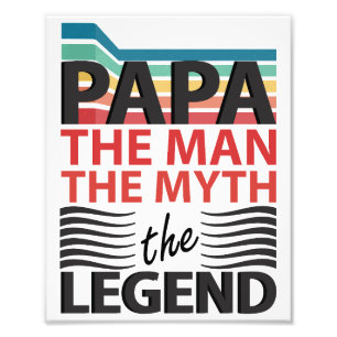 Der Mann, der Mythos, die Legende Poster