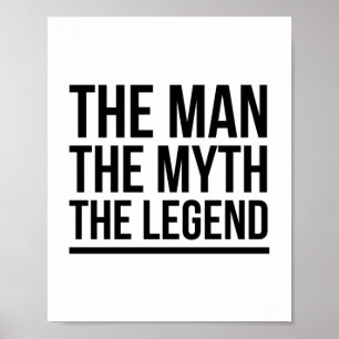 Der Mann, der Mythos, die Legende Poster