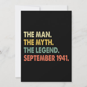 Der Mann der Mythos Die Legende September 1941 Einladung