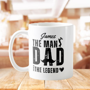 Der Mann Der Mythos Die Legende VATER Cooler Vater Kaffeetasse