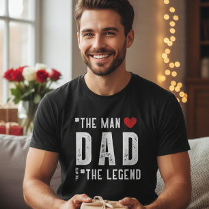 Der Mann, der Mythos, die Legende   Vatertagsgesch T-Shirt