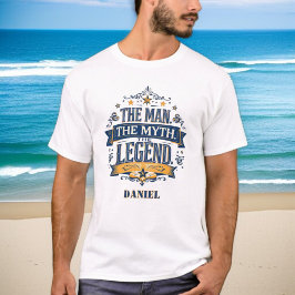 Der Mann, der Mythos, die Legende | Vintager Vater T-Shirt