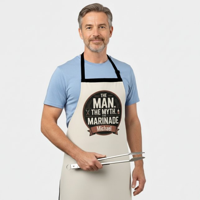 Der Mann Der Mythos Die Marinaden-BBQ Schürze (Von Creator hochgeladen)