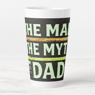 Der Mann Der Mythos Papa Vintage Vatertag Milchtasse