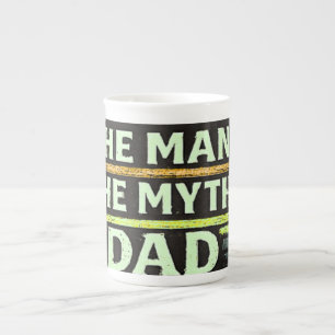 Der Mann Der Mythos Papa Vintage Vatertag Prozellantasse