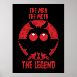 Der Mann, Der Schmetterling, Die Legende - Mythisc Poster