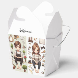 Der Mann, die Frau. 1 Gefälligkeitskasten Geschenkschachtel