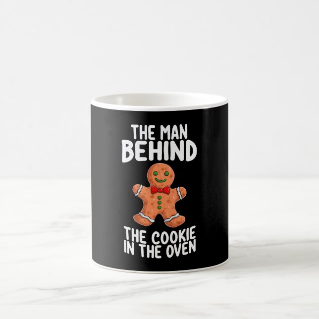 Der Mann hinter dem Keks zu Weihnachten pro Kaffeetasse (Mittel)
