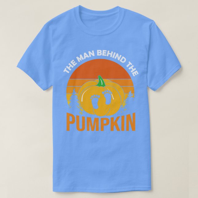 Der Mann hinter dem Kürbis (11) T-Shirt (Design vorne)