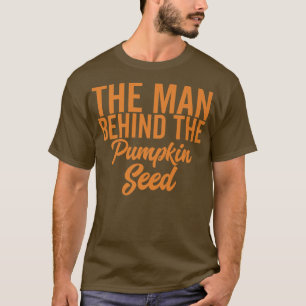 Der Mann hinter dem Kürbisgefühl Halloweenschwange T-Shirt