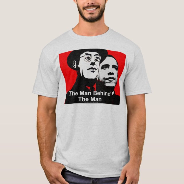 Der Mann hinter dem Mann - Saul Alinsky T-Shirt (Vorderseite)