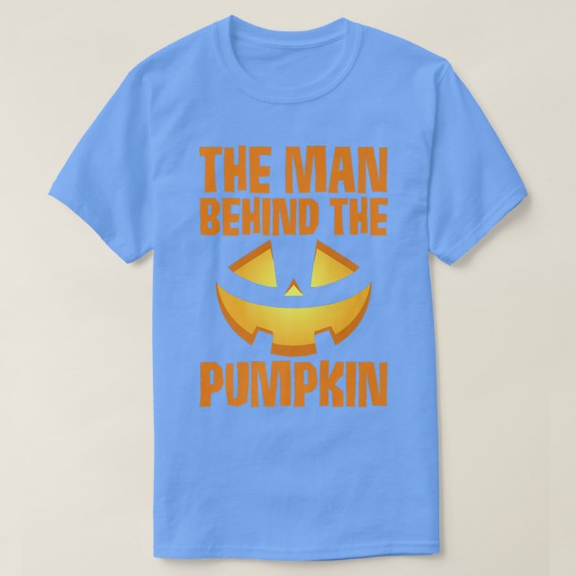 Der Mann hinter der Kürbisschwangerschaft offenbar T-Shirt (Design vorne)