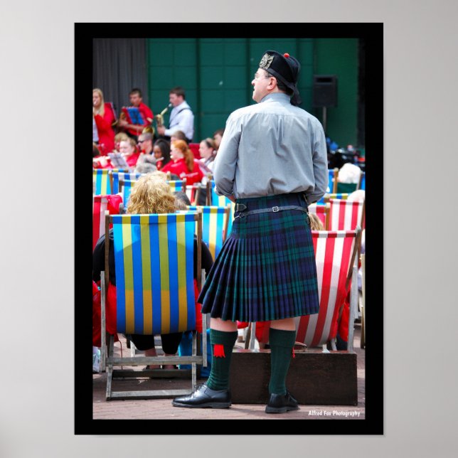 Der Mann im Kilt Poster (Vorne)