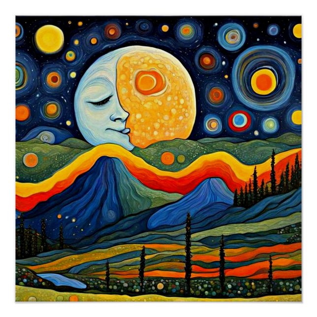 Der Mann im Mond Poster (Vorderseite)